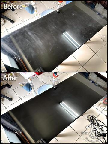 合音樂器行-林彥輝鋼琴調音師 - 學甲區客戶：劉小姐 Yamaha鋼琴
預約鋼琴美容：漆面年久髒污，上蠟除污+鏡面拋光
前後對比強烈！！