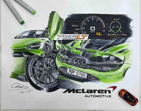 Abby設計師 - 手繪設計/超跑/紀念禮物