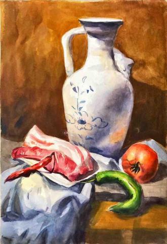 葉品毅 - 水彩靜物