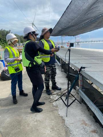 詠白視覺攝影工作室 - 海上太陽能板空拍