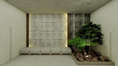 梅子火龍果 - 休息區3D渲染