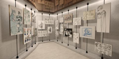 梅子火龍果 - 展區設計、3D渲染