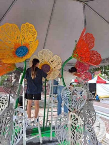 李依珊 - 大型藝術裝置彩繪