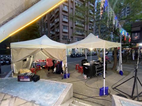 好點子藝術娛樂整合行銷有限公司 - 活動帳篷3m*3m出租(米白)