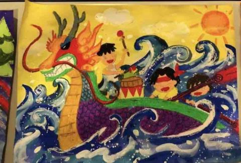 橘子魚藝術工作室 - 比賽 龍舟