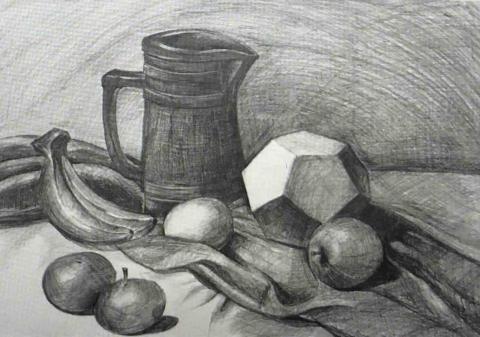 橘子魚藝術工作室 - 靜物素描