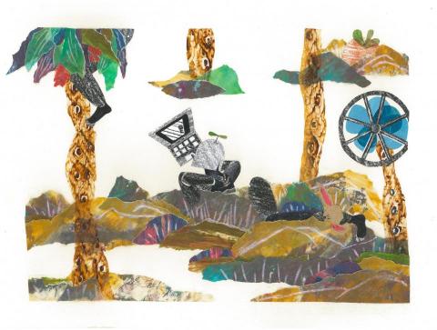 Yohanna Illustration - 拼貼01 Yohanna Illustration - 拼貼01