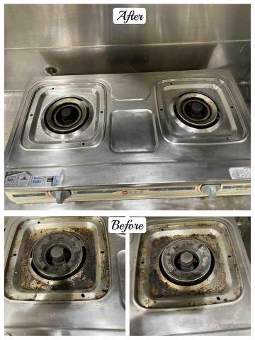 魔菇居家空間整潔 - 廚房爐台