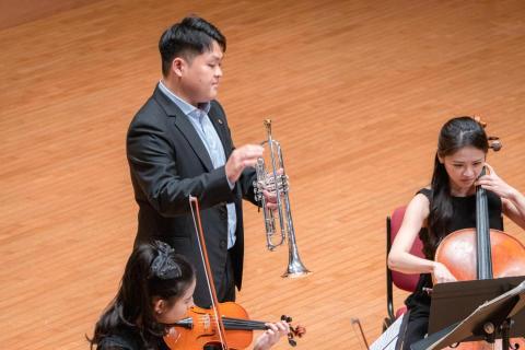 洪邦祐  Yoyo Trumpet小號(小喇叭)音樂家教 - Conducting 