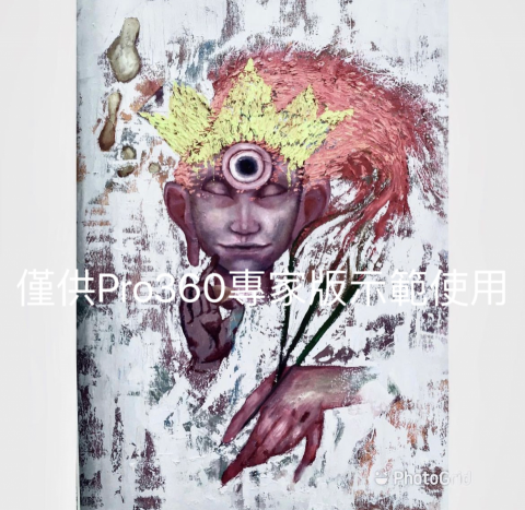 兔子袋 - 人物油畫