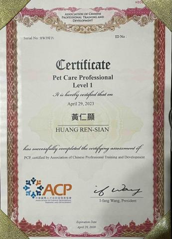 安東教練·實戰專家（防身技能首選） - 國際寵物照護師認證