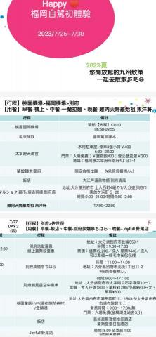 小螺絲 - 自由行行程規劃討論