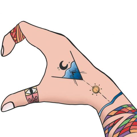 Jane - 北投女巫魔法節藝術裝置有你有愛草圖