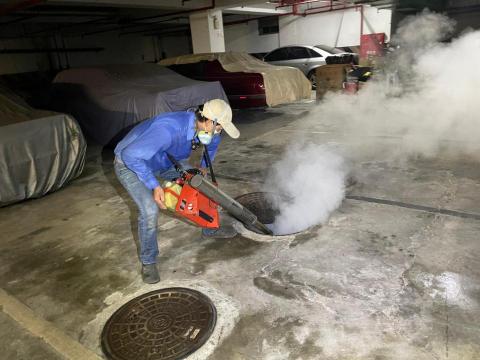 富士除蟲實業有限公司 - 社區大樓污水池煙燻防治