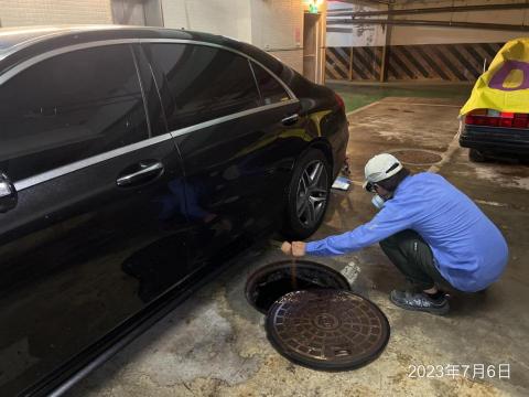 富士除蟲實業有限公司 - 社區大樓污水池投藥防治