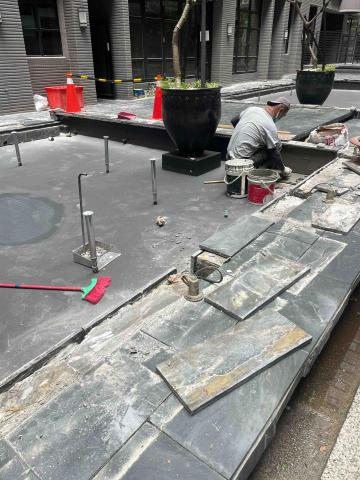 均豪工程 - 不止防水還有石材鋪設喔