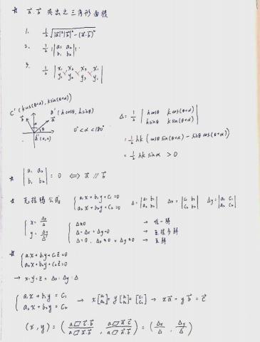 許智禕 - 數學筆記(向量) 許智禕 - 數學筆記(向量)