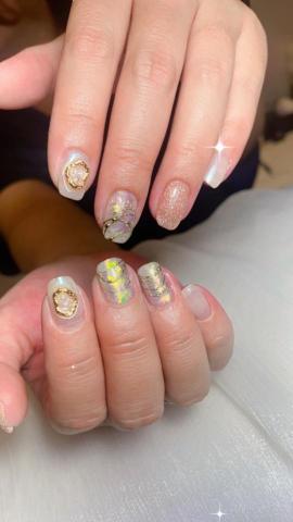 鄭小姐 - 珍珠金絲金燦燦