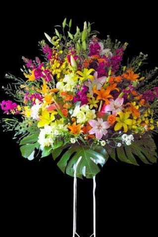 Milk's花藝×芳療×藝術手作工作室 - 高架花籃