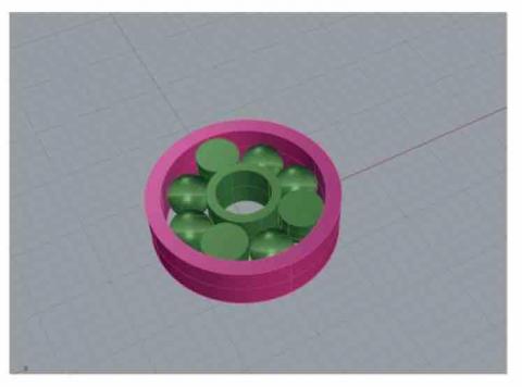 冷空氣首飾建模 -  墜飾及戒指元件