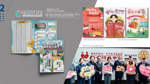 Ｍila - 補習班DM設計｜新竹市消防局119捐血活動海報設計