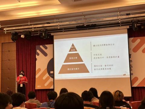 李函蒨 - 曾任教育部學生會傳承營經驗分享者