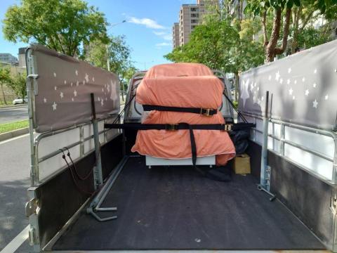 Mr.藍 - 五花大綁，免擔心颱風會吹走?