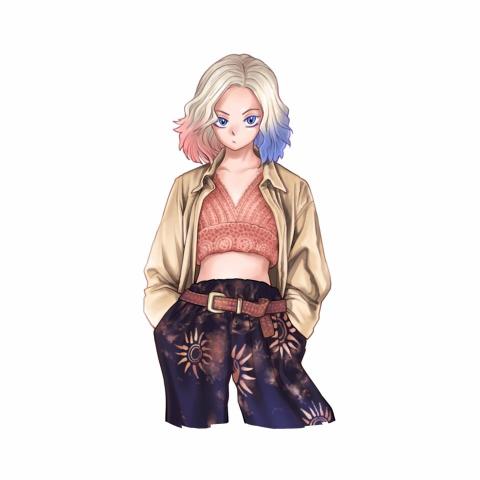 Jamie_人像插畫類 - 人物插畫