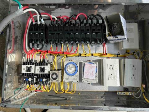 御皇水電 - 配盤