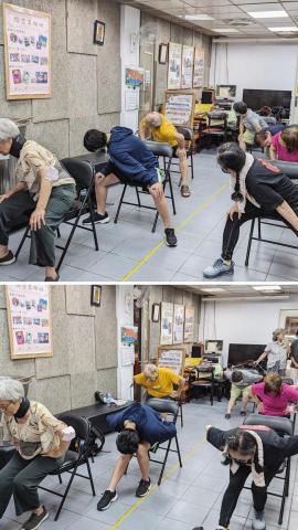 Joanna 瑜伽 & 蔬食心生活 - 教導高齡長者椅子瑜伽