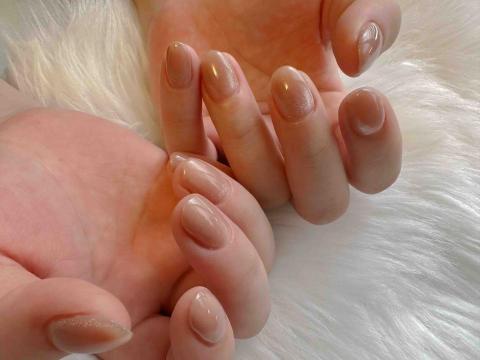 美甲衣櫃Chanelmiss Nail - 裸色｜晶石貓眼