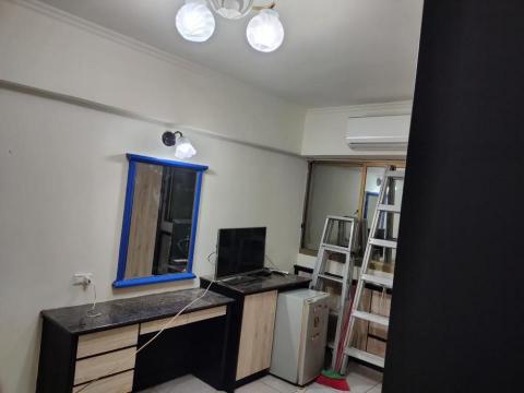 姚俊麟 - 3.套房櫃子黑色烤漆+牆面粉刷