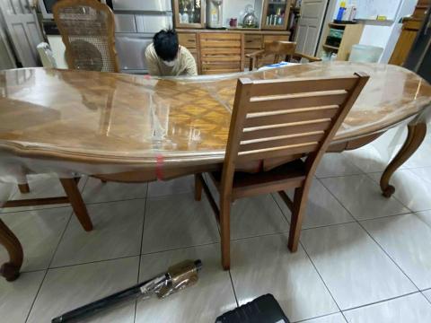 百勝 傢俱組裝修繕 - 桌子凹陷修復