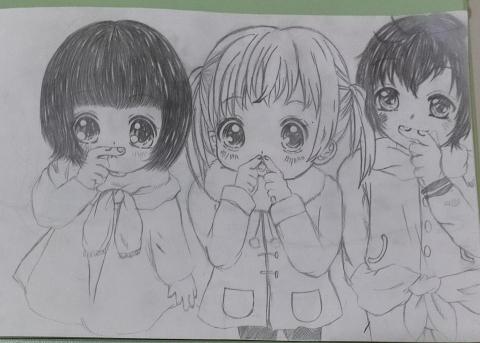 林桂綺 - 初戀first+左邊自畫Q版