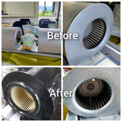 樂樂清潔 - 吊隱式風鼓清潔 (宜蘭民宿)