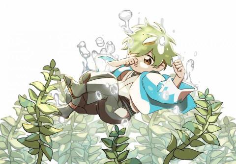 盆栽 - 插圖繪製