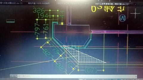 黃文漢 - 石材外牆柱2D製圖