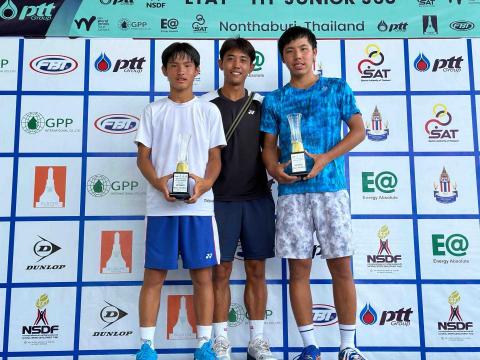 劉滾網球教學 - 國際青少年雙打冠軍
選手：陳冠守/洪可浩