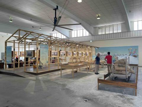 安皓澤 - 七股鹽山展覽施作