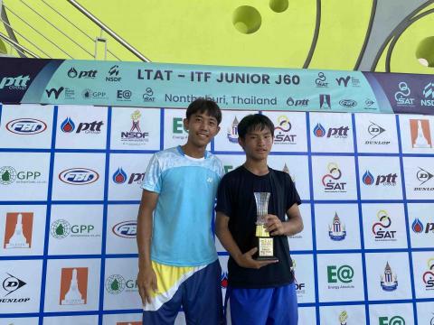 劉滾網球教學 - 國際青少年單打亞軍
選手：陳冠守