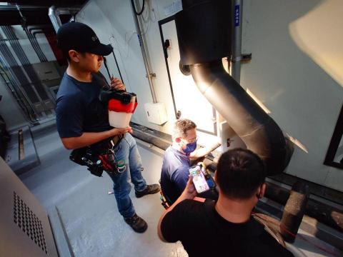 阿霖水電 - 空調箱設備檢修