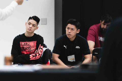 徐子軒Damian -  T1台鋼獵鷹工作照