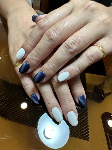 Miki 美甲 - 貓眼、跳色