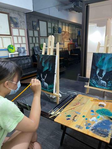 賴禾育 - 興趣油畫教學