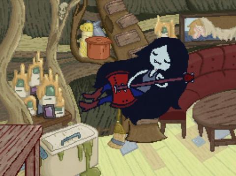 張育安 - 像素畫 探險活寶艾薇兒二創