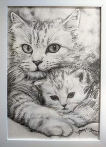 韻婷王繪畫工坊 - 喵咪親子時光
2022.08.11
素描畫
