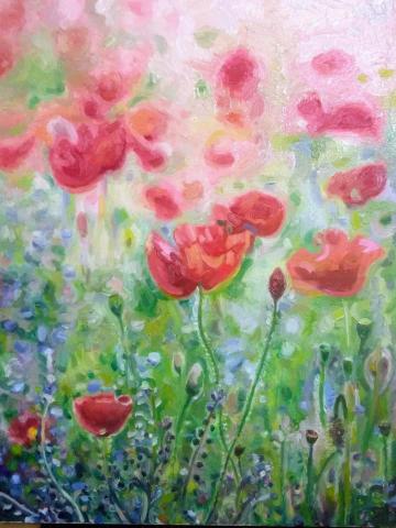 韻婷王繪畫工坊 - 田間罌粟
2022.08.24
油畫6F