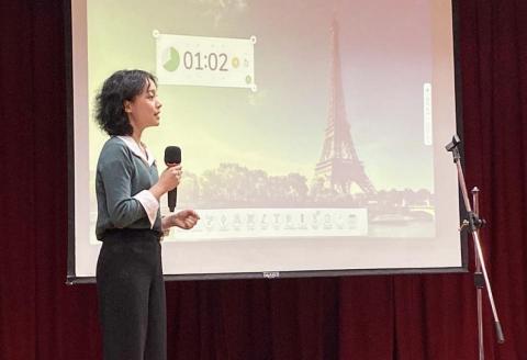 Nelly 徐 - &Eacute;loquentia全國法語口才比賽即席演講組第1名