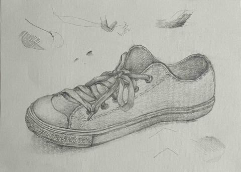 林庭妤 - 課堂示範（素描）