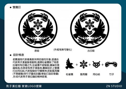 黃耀鋅 - 男子漢拉麵家徽設計